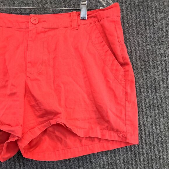 Columbia Women's Chino Shorts Pink Size 14 100% Cotton Slash Pockets - Picture 7 of 10